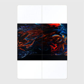 Магнитный плакат 2Х3 с принтом Абстракция разводы красок в Петрозаводске, Полимерный материал с магнитным слоем | 6 деталей размером 9*9 см | abstract | art | color | digital | texture | абстракция | арт | краски | текстуры | цифровой