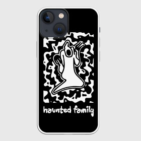 Чехол для iPhone 13 mini с принтом Haunted Family   Kizaru в Петрозаводске,  |  | born to trap | ghost | haunted family | кизару | хорошая работа олег