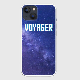 Чехол для iPhone 13 с принтом Voyager в Петрозаводске,  |  | noize mc | noize mc voyager 1 | voyager | вояджер 1 | вселенная | галактика | и клином сходится свет | космос | меня сносит звездный ветер | млечный путь | одиночество | пустота | эй земля алло выходи на связь