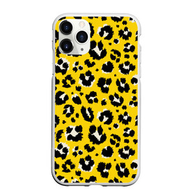 Чехол для iPhone 11 Pro Max матовый с принтом Леопард в Петрозаводске, Силикон |  | животные | леопард | окрас | пятна