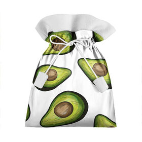 Подарочный 3D мешок с принтом Авокадо в Петрозаводске, 100% полиэстер | Размер: 29*39 см | avocado | fruit | авокадо | овощ | фрукт