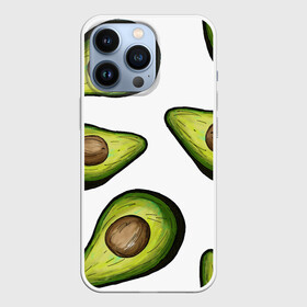 Чехол для iPhone 13 Pro с принтом Авокадо в Петрозаводске,  |  | Тематика изображения на принте: avocado | fruit | авокадо | овощ | фрукт