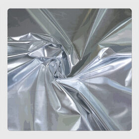 Магнитный плакат 3Х3 с принтом Фольга в Петрозаводске, Полимерный материал с магнитным слоем | 9 деталей размером 9*9 см | Тематика изображения на принте: fashion | foil | texture | vanguard | авангард | мода | текстура | фольга