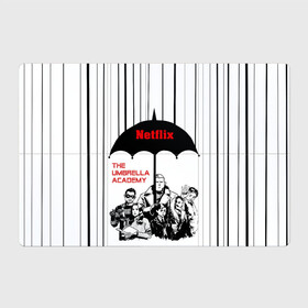 Магнитный плакат 3Х2 с принтом The Umbrella Academy Season 3 в Петрозаводске, Полимерный материал с магнитным слоем | 6 деталей размером 9*9 см | Тематика изображения на принте: netflix | rain | superheroes | the umbrella academy | tv series | umbrella | академия амбрелла | дождь | зонтик | нетфликс | сериал | супергерои