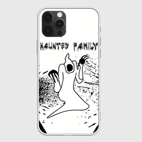 Чехол для iPhone 12 Pro Max с принтом KIZARU HAUNTED FAMILY в Петрозаводске, Силикон |  | born to trap | haunted family | kizaru | rep | кизару | музыка | олег нечипоренко | репер | рэп | хантед фэмили