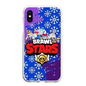 Чехол для iPhone XS Max матовый с принтом BRAWL STARS LOU в Петрозаводске, Силикон | Область печати: задняя сторона чехла, без боковых панелей | 8 bit | amber | brawl stars | crow | gale | leon | lou | max | mecha | mecha crow | mr.p | sally leon | shark | shelly | tara | virus 8 bit | werewolf leon | акула | амбер | берли | бравл старс | ворон | лу | макс | оборотень