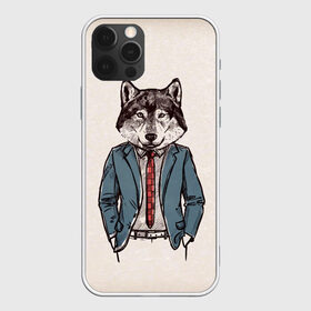 Чехол для iPhone 12 Pro Max с принтом ХИПСТЕР ВОЛК в Петрозаводске, Силикон |  | Тематика изображения на принте: alter ego | always be yourself | be positive | big | fashion | fashion man | hipster | wolf | wolfs | волк | галстук | животные | пиджак | собака | хипстер | я есть стиль