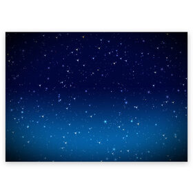 Поздравительная открытка с принтом Звездное небо в Петрозаводске, 100% бумага | плотность бумаги 280 г/м2, матовая, на обратной стороне линовка и место для марки
 | cosmos | space | астрономия | звезды | космос