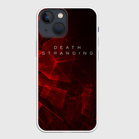 Чехол для iPhone 13 mini с принтом DEATH STRANDING (S) в Петрозаводске,  |  | death | game | games | hideo | kojima | logo | mads | mikkelsen | sam | stranding | игра | игры | лого | ридус | сэм | хидео кодзима