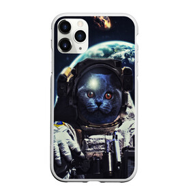 Чехол для iPhone 11 Pro Max матовый с принтом Кот Космонавт в Петрозаводске, Силикон |  | cosmonavt | galaxy | nebula | space | star | абстракция | астронавт | вселенная | галактика | звезда | звезды | космический | космонавт | планеты | скафандр