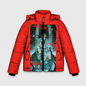 Зимняя куртка для мальчиков 3D с принтом Jujutsu Kaisen в Петрозаводске, ткань верха — 100% полиэстер; подклад — 100% полиэстер, утеплитель — 100% полиэстер | длина ниже бедра, удлиненная спинка, воротник стойка и отстегивающийся капюшон. Есть боковые карманы с листочкой на кнопках, утяжки по низу изделия и внутренний карман на молнии. 

Предусмотрены светоотражающий принт на спинке, радужный светоотражающий элемент на пуллере молнии и на резинке для утяжки | Тематика изображения на принте: jujutsu kaisen | аниме | магическая битва | манга