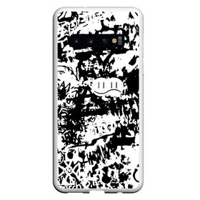Чехол для Samsung Galaxy S10 с принтом Graffiti в Петрозаводске, Силикон | Область печати: задняя сторона чехла, без боковых панелей | Тематика изображения на принте: graffiti | английский | граффити | искусство | надписи | рисунок | стена | текстура | уличный