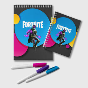 Блокнот с принтом FORTNITE (S) в Петрозаводске, 100% бумага | 48 листов, плотность листов — 60 г/м2, плотность картонной обложки — 250 г/м2. Листы скреплены удобной пружинной спиралью. Цвет линий — светло-серый
 | Тематика изображения на принте: epic games | fortnite | game | gamer | игры | фортнайт