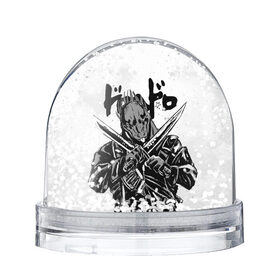 Снежный шар с принтом DOROHEDORO в Петрозаводске, Пластик | Изображение внутри шара печатается на глянцевой фотобумаге с двух сторон | anime | caiman | dorohedoro | manga | аниме | дорохедоро | кайман | манга