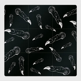 Магнитный плакат 3Х3 с принтом Jujutsi Kaisen Sukuna - Пальцы в Петрозаводске, Полимерный материал с магнитным слоем | 9 деталей размером 9*9 см | fingers | sukuna | аниме | магическая битва | манга | пальцы | сукуна | черный