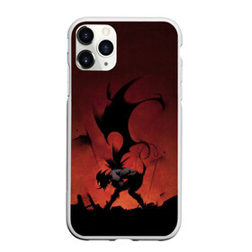 Чехол для iPhone 11 Pro Max матовый с принтом Asta demon в Петрозаводске, Силикон |  | anime | asta | black clover | demon | magic | yuno | аниме | аниме черный клевер | анимэ | аста | демон | клевер | магия | черный клевер | юно