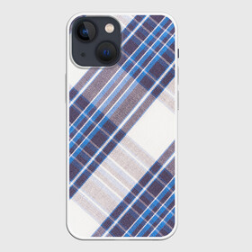 Чехол для iPhone 13 mini с принтом Шотландка | Scottish | Tartan (Z) в Петрозаводске,  |  | abstract | checkered | geometry | geometry stripes | plaid | texture | абстракция | геометрические полосы | геометрия | джентельмены | клетчатый | тартан | текстура | шотландка