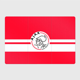 Магнитный плакат 3Х2 с принтом AJAX AMSTERDAM в Петрозаводске, Полимерный материал с магнитным слоем | 6 деталей размером 9*9 см | ajax | amsterdam | football | holland | red | sport | team | white | амстердам | аякс | гол | голландия | красный | логотип | мяч | нидерланды | полосы | спорт | футбол