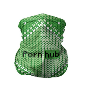Бандана-труба 3D с принтом PornHub в Петрозаводске, 100% полиэстер, ткань с особыми свойствами — Activecool | плотность 150‒180 г/м2; хорошо тянется, но сохраняет форму | cool | fashion | green | hype | pattern | rdmerryhab | зеленый | круто | мода | узор | хайп