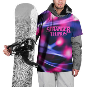 Накидка на куртку 3D с принтом STRANGER THINGS (S) в Петрозаводске, 100% полиэстер |  | stranger things | очень странные дела