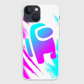 Чехол для iPhone 13 mini с принтом AMONG US   NEON в Петрозаводске,  |  | among | among us | amongus | crewmate | game | games | imposter | impostor | logo | monster | sabotage | shhh | амонг | амонг ас | амонгас | игра | игры | импостер | космос | крюмейт | лого | логотип | логотипы | монстр | саботаж | символ | сим