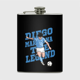 Фляга с принтом Diego Maradona в Петрозаводске, металлический корпус | емкость 0,22 л, размер 125 х 94 мм. Виниловая наклейка запечатывается полностью | Тематика изображения на принте: 10 | 1960 | 2020 | argentina | barcelona | diego | football | legend | leo | lionel | maradona | messi | retro | rip | soccer | аргентина | барселона | бога | диего | легенда | лионель | марадона | месси | мяч | ретро | рука | форма | футбол