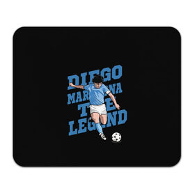 Коврик для мышки прямоугольный с принтом Diego Maradona в Петрозаводске, натуральный каучук | размер 230 х 185 мм; запечатка лицевой стороны | Тематика изображения на принте: 10 | 1960 | 2020 | argentina | barcelona | diego | football | legend | leo | lionel | maradona | messi | retro | rip | soccer | аргентина | барселона | бога | диего | легенда | лионель | марадона | месси | мяч | ретро | рука | форма | футбол