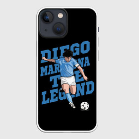 Чехол для iPhone 13 mini с принтом Diego Maradona в Петрозаводске,  |  | 10 | 1960 | 2020 | argentina | barcelona | diego | football | legend | leo | lionel | maradona | messi | retro | rip | soccer | аргентина | барселона | бога | диего | легенда | лионель | марадона | месси | мяч | ретро | рука | форма | футбол