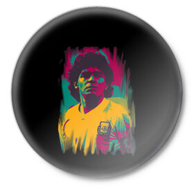 Значок с принтом Diego Maradona в Петрозаводске,  металл | круглая форма, металлическая застежка в виде булавки | Тематика изображения на принте: 10 | 1960 | 2020 | argentina | barcelona | diego | football | legend | leo | lionel | maradona | messi | retro | rip | soccer | аргентина | барселона | бога | диего | легенда | лионель | марадона | месси | мяч | ретро | рука | форма | футбол