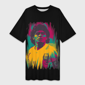 Платье-футболка 3D с принтом Diego Maradona в Петрозаводске,  |  | 10 | 1960 | 2020 | argentina | barcelona | diego | football | legend | leo | lionel | maradona | messi | retro | rip | soccer | аргентина | барселона | бога | диего | легенда | лионель | марадона | месси | мяч | ретро | рука | форма | футбол