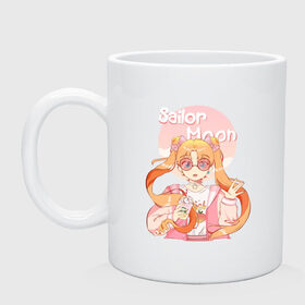 Кружка с принтом Sailor Moon Coffee в Петрозаводске, керамика | объем — 330 мл, диаметр — 80 мм. Принт наносится на бока кружки, можно сделать два разных изображения | anime | animegirl | cute | kavai | kavaii | madara | manga | sailor | sailorchibimoon | sailorjupiter | sailormars | sailormercury | sailormoon | sailormooncrystal | sailorvenus | usagi | usagitsukino | аниме | анимесейлормун | каваи | сейлормун