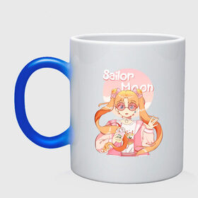 Кружка хамелеон с принтом Sailor Moon Coffee в Петрозаводске, керамика | меняет цвет при нагревании, емкость 330 мл | Тематика изображения на принте: anime | animegirl | cute | kavai | kavaii | madara | manga | sailor | sailorchibimoon | sailorjupiter | sailormars | sailormercury | sailormoon | sailormooncrystal | sailorvenus | usagi | usagitsukino | аниме | анимесейлормун | каваи | сейлормун