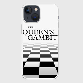 Чехол для iPhone 13 mini с принтом ХОД КОРОЛЕВЫ в Петрозаводске,  |  | chess | netflix | the queens gambit | бет хармон | нетфликс | ход королевы | шахматистка. | шахматы