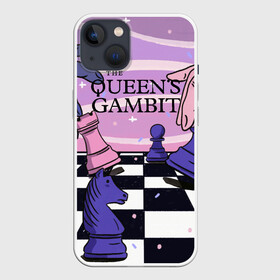 Чехол для iPhone 13 с принтом The Queens Gambit в Петрозаводске,  |  | beth harmon | chess | queens gambit | the queens gambit | аня тейлор джой | бет хармон | нетфликс | ход королевы | шахматы