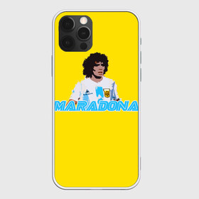 Чехол для iPhone 12 Pro Max с принтом Диего Марадона в Петрозаводске, Силикон |  | diego | diego armando maradona | maradona | аргентина | диего | король | легенда | марадона | нападающий | полузащитник | футбол | футболист