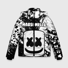 Зимняя куртка для мальчиков 3D с принтом MARSHMELLO в Петрозаводске, ткань верха — 100% полиэстер; подклад — 100% полиэстер, утеплитель — 100% полиэстер | длина ниже бедра, удлиненная спинка, воротник стойка и отстегивающийся капюшон. Есть боковые карманы с листочкой на кнопках, утяжки по низу изделия и внутренний карман на молнии. 

Предусмотрены светоотражающий принт на спинке, радужный светоотражающий элемент на пуллере молнии и на резинке для утяжки | fortnite | game. | marshmello | music | маршмелло | маршмело | музыка | фортнайт