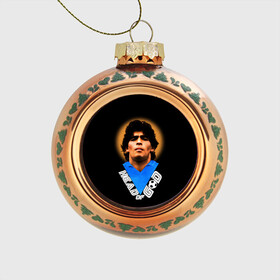 Стеклянный ёлочный шар с принтом Diego Maradona в Петрозаводске, Стекло | Диаметр: 80 мм | diego | diego armando maradona | legend | maradona | аргентина | диего | король | легенда | марадона | нападающий | полузащитник | футбол | футболист