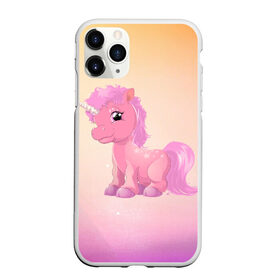 Чехол для iPhone 11 Pro Max матовый с принтом Unicorn в Петрозаводске, Силикон |  | арт | графика | единорог | животные | звери | пони
