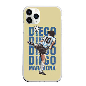 Чехол для iPhone 11 Pro Max матовый с принтом Diego Diego в Петрозаводске, Силикон |  | Тематика изображения на принте: 10 номер | diego | football | maradona | maradonna | арегнтина | бога | диего | марадона | марадонна | ретро | рука | сборная аргентины | футбол | футболист