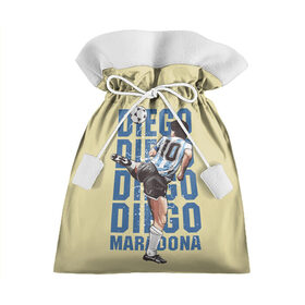 Подарочный 3D мешок с принтом Diego Diego в Петрозаводске, 100% полиэстер | Размер: 29*39 см | Тематика изображения на принте: 10 номер | diego | football | maradona | maradonna | арегнтина | бога | диего | марадона | марадонна | ретро | рука | сборная аргентины | футбол | футболист