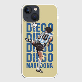 Чехол для iPhone 13 mini с принтом Diego Diego в Петрозаводске,  |  | 10 номер | diego | football | maradona | maradonna | арегнтина | бога | диего | марадона | марадонна | ретро | рука | сборная аргентины | футбол | футболист