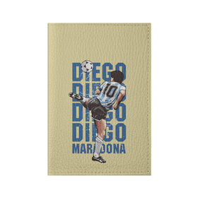 Обложка для паспорта матовая кожа с принтом Diego Diego в Петрозаводске, натуральная матовая кожа | размер 19,3 х 13,7 см; прозрачные пластиковые крепления | 10 номер | diego | football | maradona | maradonna | арегнтина | бога | диего | марадона | марадонна | ретро | рука | сборная аргентины | футбол | футболист