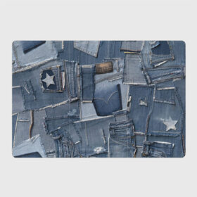 Магнитный плакат 3Х2 с принтом Jeans life в Петрозаводске, Полимерный материал с магнитным слоем | 6 деталей размером 9*9 см | Тематика изображения на принте: cool | fashion | hype | jeans | texture | vanguard | авангард | круто | мода | текстура | хайп