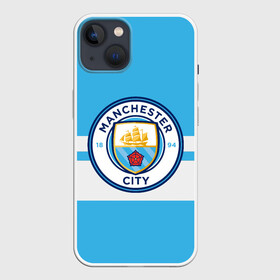 Чехол для iPhone 13 с принтом MANCHESTER CITY в Петрозаводске,  |  | british | champion | city | england | etihad | football | logo | manchester | sport | англия | британия | линии | логотип | манчестер | премьер лига | сити | спорт | футбол | чемпион