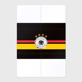 Магнитный плакат 2Х3 с принтом СБОРНАЯ ГЕРМАНИИ в Петрозаводске, Полимерный материал с магнитным слоем | 6 деталей размером 9*9 см | flag | football | germany | logo | sport | team | германия | логотип | сборная | спорт | флаг | футбол