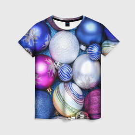 Женская футболка 3D с принтом Игрушки в Петрозаводске, 100% полиэфир ( синтетическое хлопкоподобное полотно) | прямой крой, круглый вырез горловины, длина до линии бедер | 