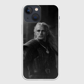 Чехол для iPhone 13 mini с принтом Ведьмак 2 в Петрозаводске,  |  | netflix | the witcher | witcher | ведьмак | ведьмак 2 | ведьмак нетфликс | ведьмак сериал | генри кавилл | геральт | кавил