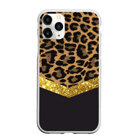 Чехол для iPhone 11 Pro матовый с принтом Леопардовый принт в Петрозаводске, Силикон |  | success | swagg | блеск | блестки | животнй принт | золотистый | золото | золотой | леопард | леопардовый принт | понты | тигровый