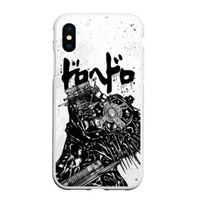 Чехол для iPhone XS Max матовый с принтом DOROHEDORO в Петрозаводске, Силикон | Область печати: задняя сторона чехла, без боковых панелей | anime | caiman | dorohedoro | manga | аниме | дорохедоро | кайман | манга