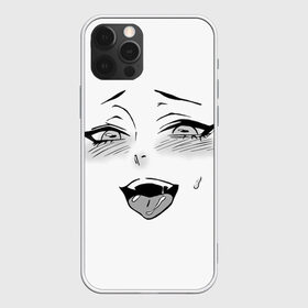 Чехол для iPhone 12 Pro Max с принтом ахегао в Петрозаводске, Силикон |  | аниме | ахегао | девушка | лицо | язык